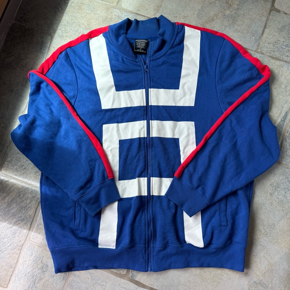 My Hero Academia Men’s 2XL Zip-up Funimation Sweatshirt - Picture 2 of 4